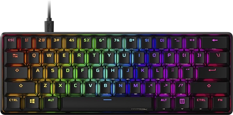 HyperX Alloy Origins 60 RGB Gaming Keyboard (MX Red)-Black B - CeX